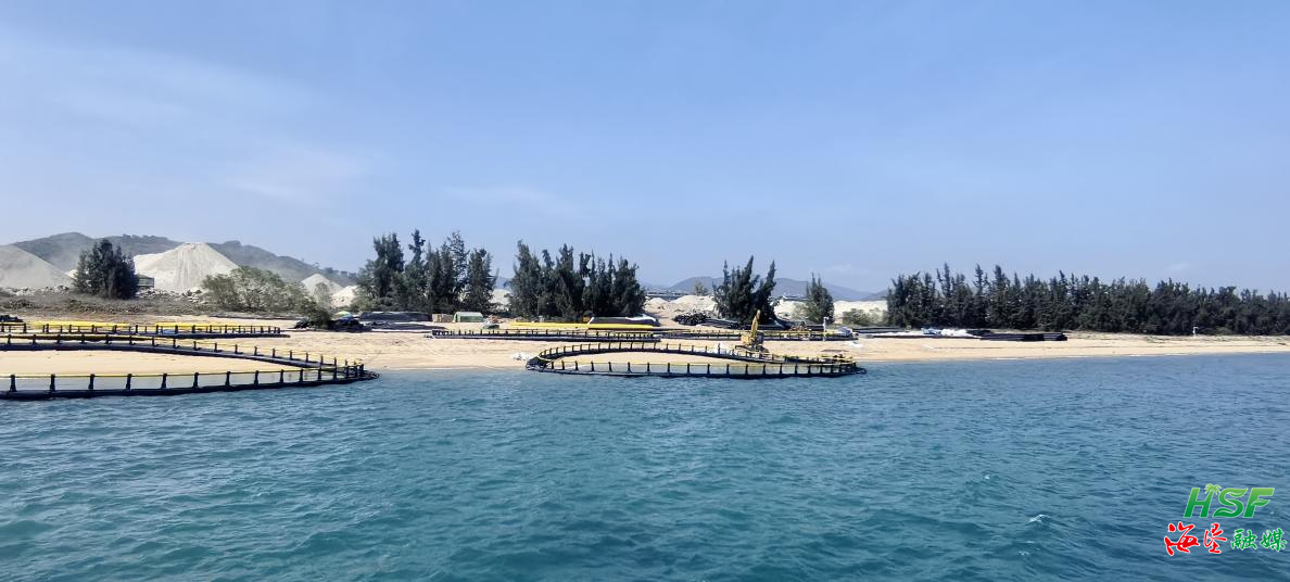 海墾首個(gè)自主投資建設(shè)的深遠(yuǎn)海養(yǎng)殖項(xiàng)目正式投苗