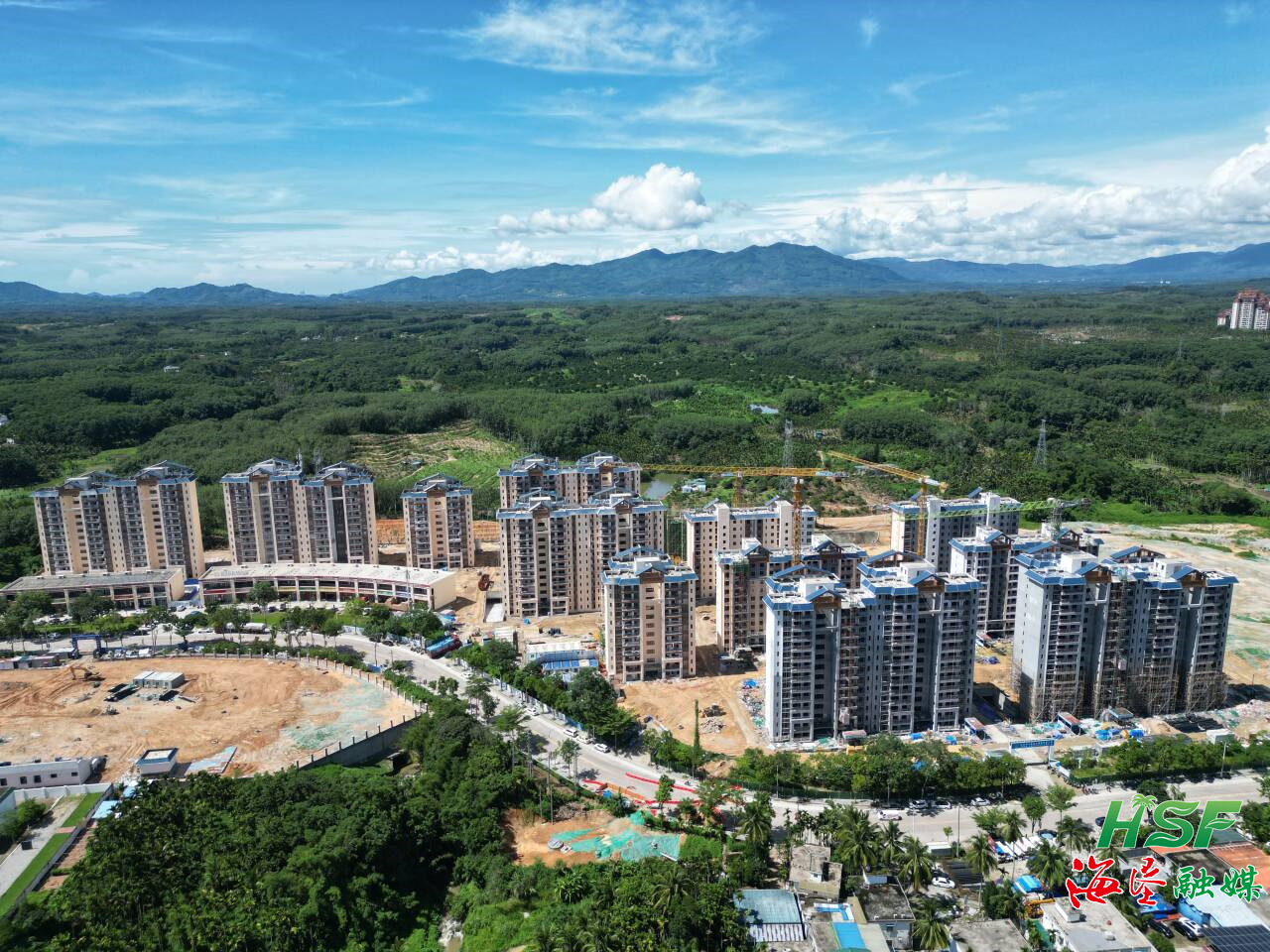 海墾·安悅陽光一標段提前完成竣工備案