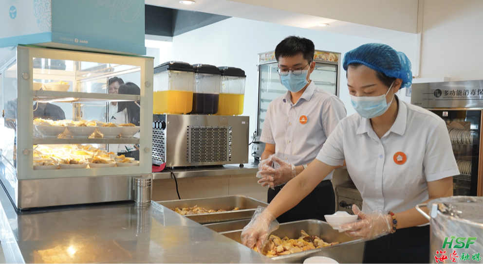 必赢物业集团承接的太平洋保险海南分公司员工食堂正式运营